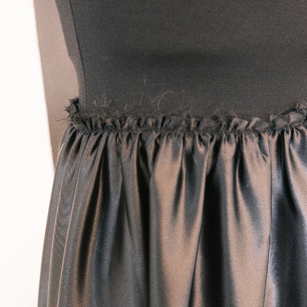 Ripley Rader Size 3 Black Satin Ashley Dress - Picture 5 of 11